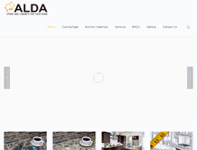 Tablet Screenshot of aldastone.com